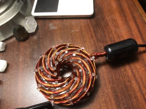 Customer photo review of Qi Coil™ Max Parasite Detox Transformation System with Resonant Console 2