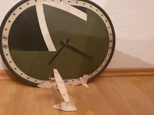 Customer photo review of Transall C 160 Deko Flugzeugmodell Bausatz | Pure Planes