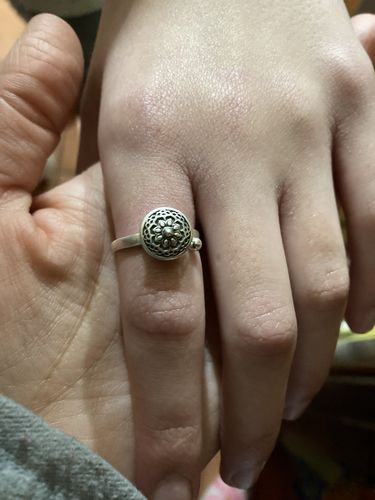 Customer photo review of Anello di preghiera del loto