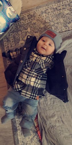 Customer photo review of Flannel Shacket - Toasty