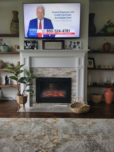 Customer photo review of Modern Flames Redstone 30" Built In Electric Firebox Insert
