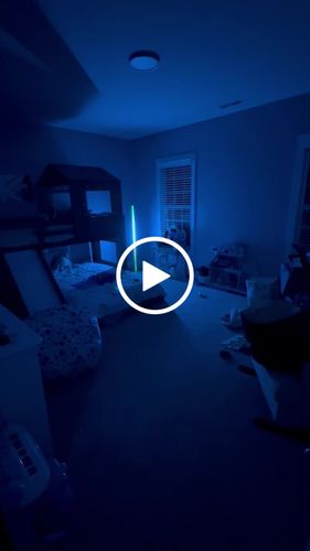 Customer video review of LED Color Changing Light — LitLamp™