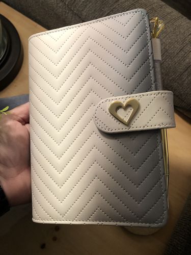 Customer photo review of Metal Dust | HER Luxe Wallet System