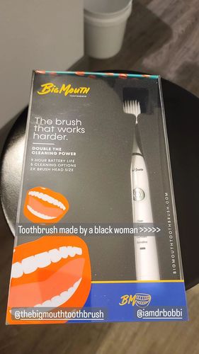 Customer photo review of Original Big Mouth Toothbrush