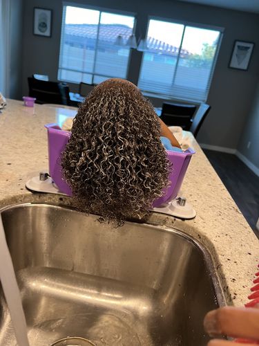 Customer photo review of Shampoo & Conditioner Set