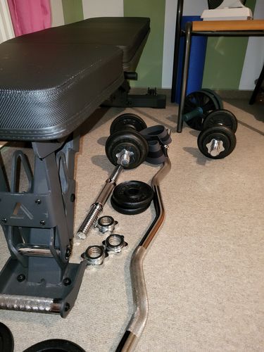 Customer photo review of B8 Incline Hantelbank