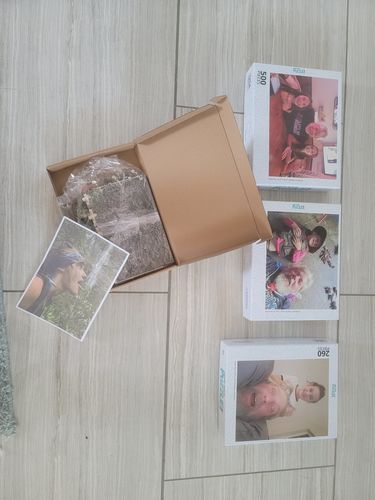 Customer photo review of 500 Piece Custom Photo Puzzle