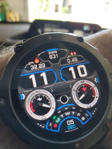 Customer photo review of ZE™ Active - Military Grade Smartwatch
