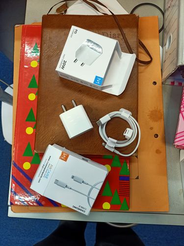 Customer photo review of Mcare MXC-001 Type C Output Smart C Type Charging Adapter, Multi-Layer Protection, BIS Certified, Fast Charging Power Adaptor with Cable Type C to Lightning for All iOS & Android Devices (White)