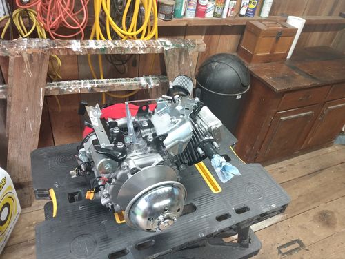 Customer photo review of 7" Low-Profile Primary Drive Clutch (780)