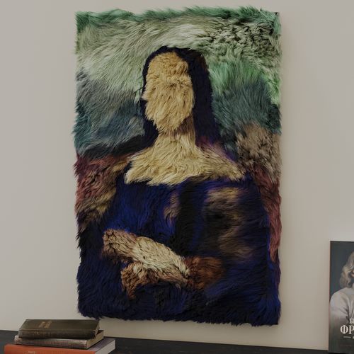 Customer photo review of Fluffy Mona Lisa