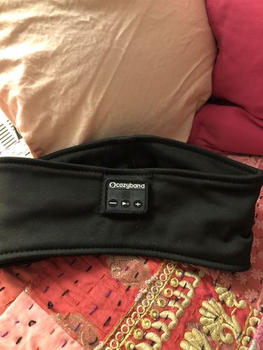 Customer photo review of CozyBand Wireless Headphones