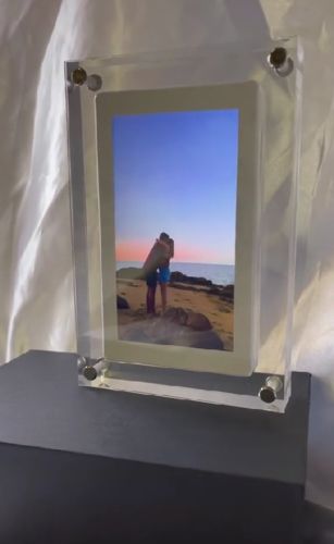 Customer photo review of Moving Memory Photo Frame