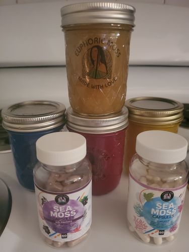 Customer photo review of Infused Sea Moss Gel bundle