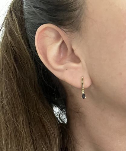 Customer photo review of ARGOLLAS BLACK DROP BAÑO DE ORO
