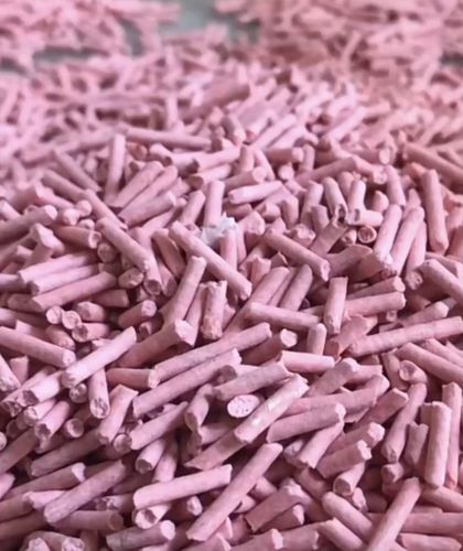 Customer photo review of Michu Natural Clumping Tofu Cat Litter 2.5kg/6L