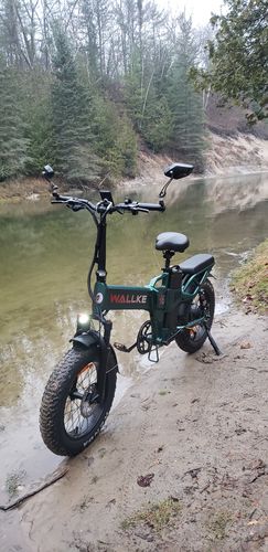 Customer photo review of Wallke H6 Dual Battery Folding Electric Bike - Canada Only