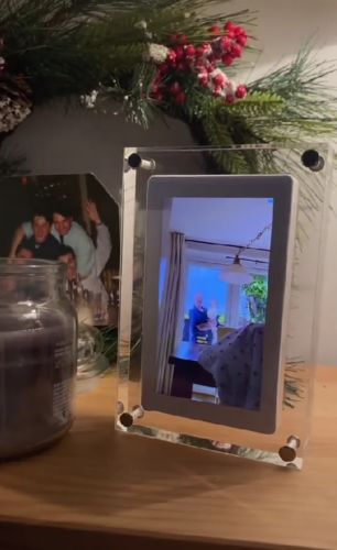 Customer photo review of Moving Memory Photo Frame