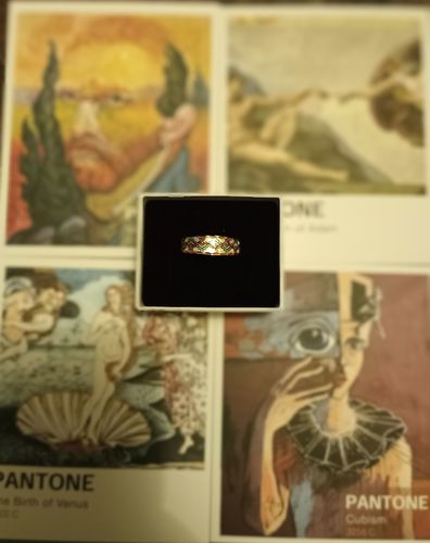 Customer photo review of Acfia Tasarım Yüzük