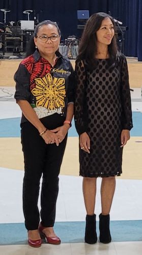 Customer photo review of Philippines Sampaguita Filipino Sun Women Casual Shirt - LT12