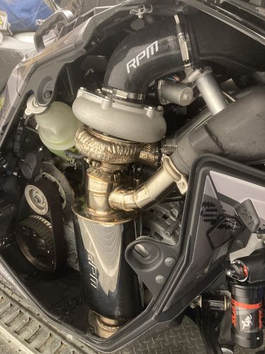 Customer photo review of 2022-2023 Polaris Boost 850 Turbo Stainless Lightweight Sport Muffler