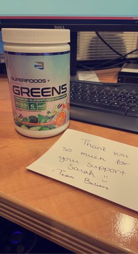 Customer photo review of Superfoods + Greens