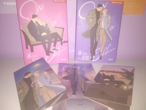 Customer photo review of On or Off - Webtoon Manhwa Book