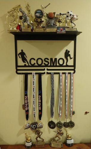 Customer photo review of Personalized Trophy Stand