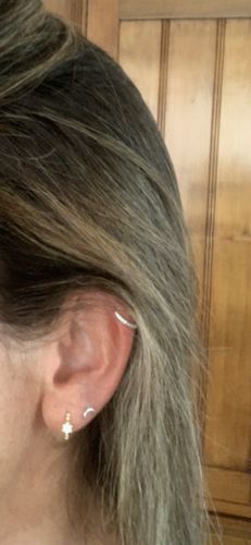 Customer photo review of EAR CUFF PLATA ELISSA