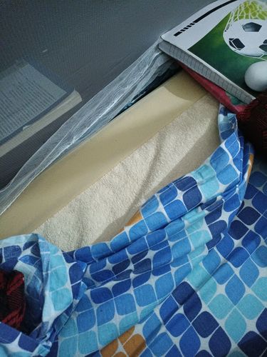 Customer photo review of Flo Aloe Vera Gel Infused Waterproof Mattress Protector