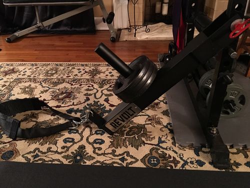 Customer photo review of Belt squat attachment