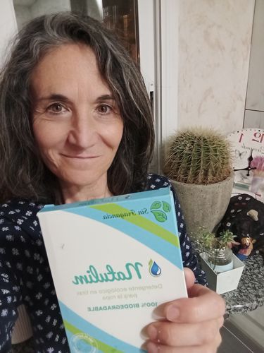 Customer photo review of Eco-Tiras de Detergente 40 lavados Natulim