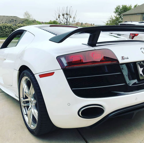 Customer photo review of HI GT-Style Wing X1 / Fits R8 Coupe & Spyder V8/V10 2007-2015 (1-inch Higher)