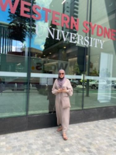 Customer photo review of Cassandra Dress - Beige