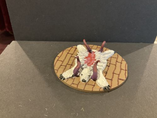 Customer photo review of Rug Mimic Tabletop Miniature