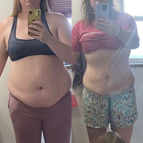 Customer photo review of Custom meal Plan