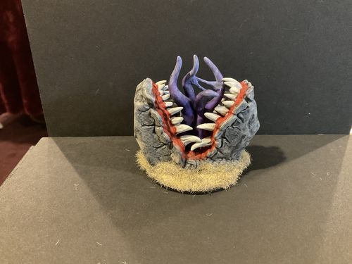 Customer photo review of Large Rock Mimic Tabletop Miniature