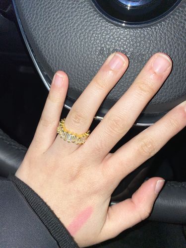 Customer photo review of Poppy Ring Gold I 925 Sterling Silber