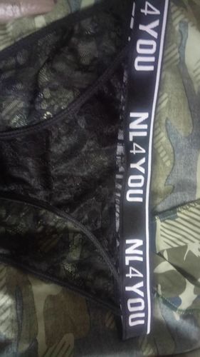 Customer photo review of "Black Lace" - Дантелени прашки / бикини