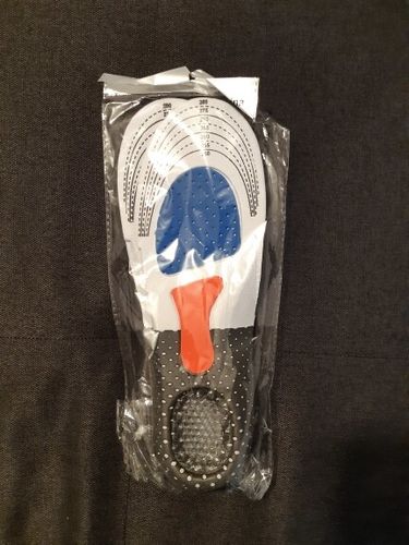 Customer photo review of Semelles Orthopédiques En Silicone