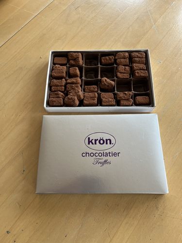 Customer photo review of Budapest Truffles