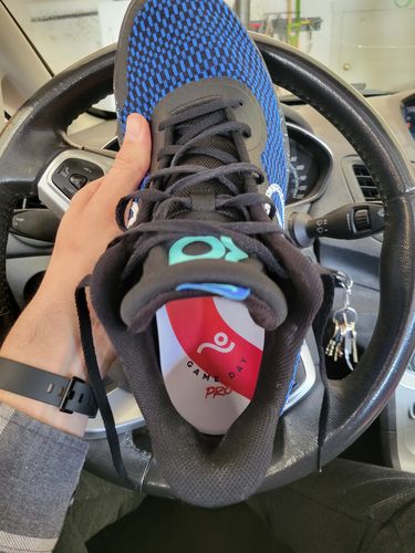 Customer photo review of Game Day Pro Insoles