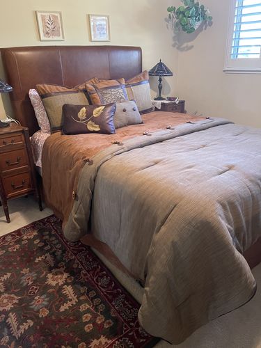 Customer photo review of Highland Lodge Collection Brown 5-Piece Comforter Set