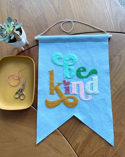 Customer photo review of Premium Wool Blend Craft Felt By Yard
