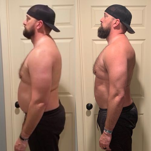 Customer photo review of Custom meal Plan