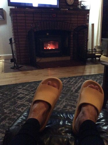 Customer photo review of Pantoufle orthopédique