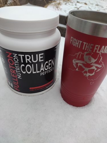 Customer photo review of True Collagen Protein