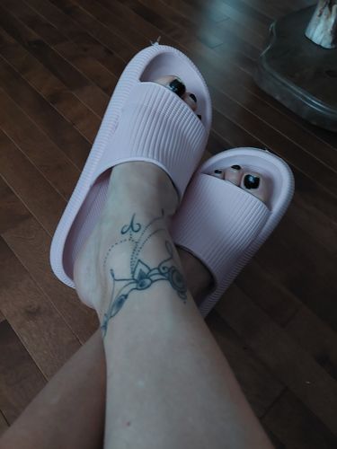 Customer photo review of Pantoufle orthopédique