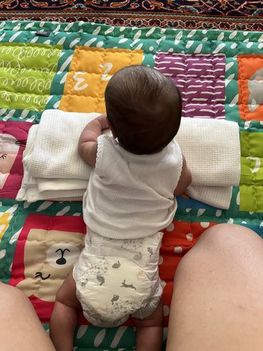 Customer photo review of Moltex Eco Friendly Newborn Nappies (2-4kg)