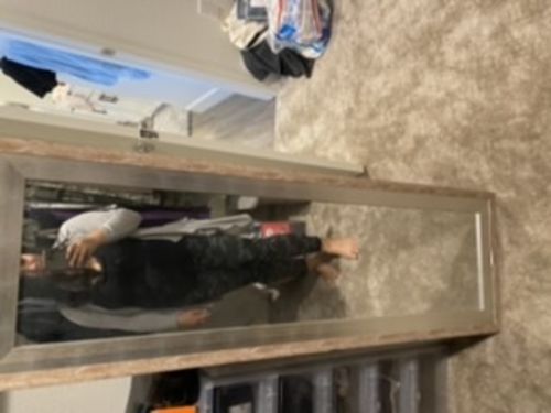 Customer photo review of Snapback™ Postpartum Crop Leggings - Black Camo